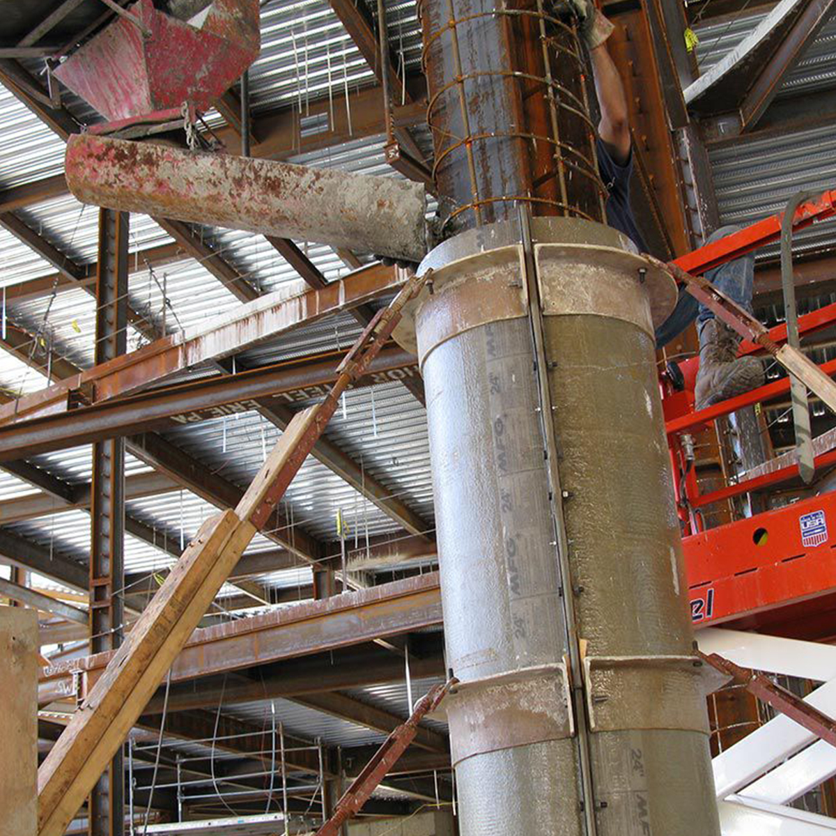 Cimbras en Fibra de Vidrio para Columnas